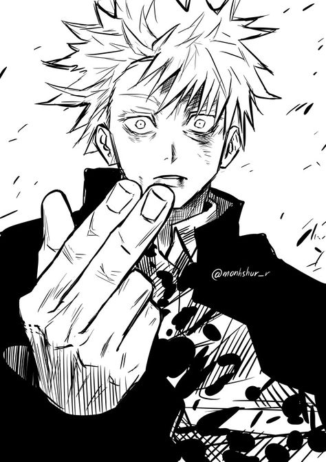 Anime Face Drawing, Anime Lineart, Anime Jujutsu Kaisen, Anime Drawing Books, صفحات التلوين, Desen Anime, 흑백 그림, Cool Anime Backgrounds, Nft Collection