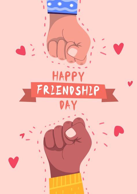 International Friendship Day Minimalist Poster#pikbest#templates Friendship Day Posters, Friendship Poster Design, Friendship Day Poster, Friendship Poster, International Friendship Day, Adobe Illustrator Graphic Design, About Friendship, Simple Poster, Easy Paper Crafts Diy