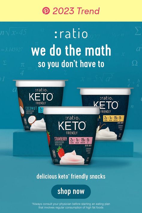 we do the math so you don't have to. try :ratio KETO* friendly dairy snacks with 1g sugar Keto Friendly Snacks, Dairy Snacks, Snack Shop, Herbs For Health, Food Ads, Health Dinner Recipes, Net Carbs, Bakery Cafe, Cooking Recipes Desserts