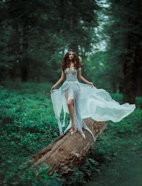 The fantasy forest fairy. Fantastic photo shoot of a luxury elf.Great long dress , #sponsored, #luxury, #shoot, #Great, #elf, #photo #ad Whimsical Photoshoot, Princess Photo Shoot, Fairy Photography, Forest Dress, Fairytale Photoshoot, Debut Photoshoot, Fairy Photoshoot, Fairies Photos, Princess Photo