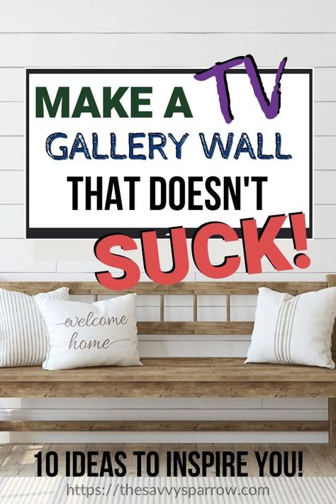 What To Put On Tv Wall, What To Hang Next To Tv, Wall Hanging Tv Ideas, Decorations Around Mounted Tv, Pictures By Tv On Wall, Decor Around Tv On Wall Living Rooms, Large Wall Above Tv Decor, Art Around Tv On Wall Mounted, Wall Decal Behind Tv