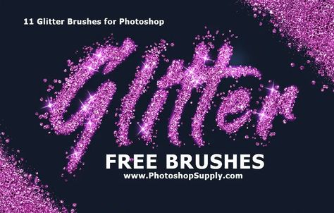 #freedownload #freephotoshop #freebies #photoshopbrushes #glitter ~ (FREE) Glitter Brushes Photoshop | Photoshop Supply Line Art Photoshop, Easy Photoshop Tutorials, Brush Effect, Brushes For Photoshop, Photoshop Brushes Free, Free Brushes, Advanced Photoshop, Nikon D5200, Photoshop Resources