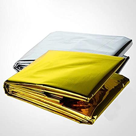 Amazon.com: Mylar Men's Emergency Thermal Blankets (10 Pack) : Home & Kitchen Emergency Blankets, Space Blanket, Emergency Blanket, Survival Blanket, Thermal Blanket, Heated Blanket, Camping Blanket, Occupational Health And Safety, Emergency Response