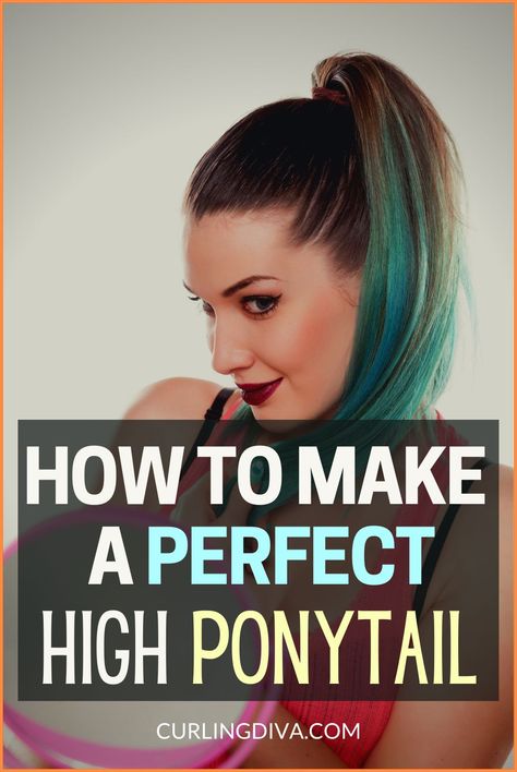 Your hair is your crown. Wear it proudly. #BeautyTips #skincare #haircare #BeautySecrets Perfect High Ponytail, A High Ponytail, Silky Shiny Hair, Summer Hair Care, Wand Hairstyles, Best Hair Care Products, Curls Hairstyles, High Ponytail, Diy Hair Care