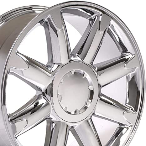 Amazon.com: OE Wheels LLC 20 inch Rim Fits GMC Sierra Denali Wheel CV85 20x8.5 Chrome Wheel Hollander 5304 : Automotive Sierra Denali, Replica Wheels, Chrome Rims, 20 Wheels, Chevy Express, Chevy Avalanche, Chevrolet Avalanche, Stainless Steel Accessories, Chrome Wheels