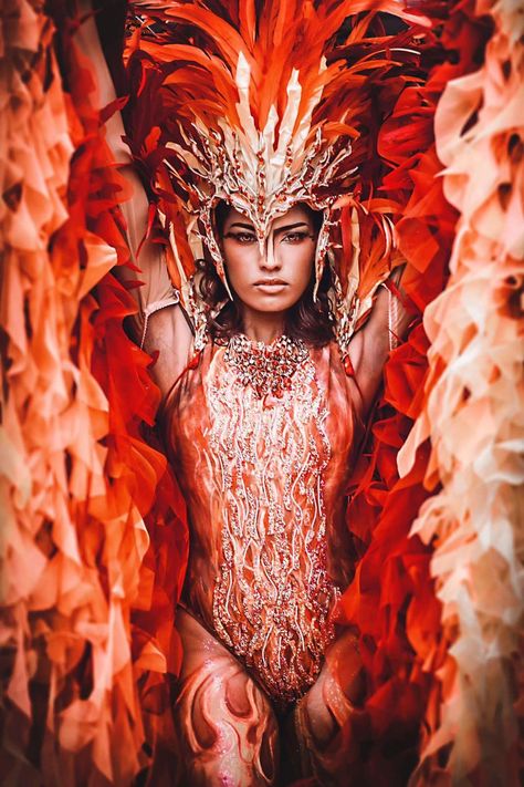 The Phoenix by Bacchanalia Mas Band for Notting Hill Carnival 2016. Phoenix Carnival Costume, Notting Hill Carnival, Carnival Costume, Notting Hill, Fitness Model, Phoenix, Brazil, Carnival, Pure Products