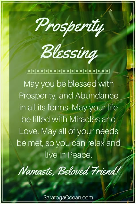 Here is a warm prosperity blessing for you that you can also share with those you care about. May you be showered with prosperity and abundance, and enjoy a beautiful life! Prosperity Quotes, Positive Visualization, Diani Beach, Prosperity Affirmations, Financial Abundance, God's Promises, Abundance Affirmations, You Are Blessed, Wealth Building