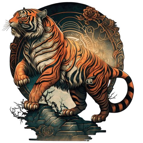 Year of the Tiger Intuitive Personality, Tiger Zodiac, Year Of The Tiger, Chinese Zodiac Signs, Pet Signs, Chinese Zodiac, The Tiger, Life Tattoos, Zodiac Sign