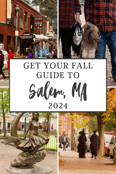 Get your fall guide to Salem, MA 2024 Salem Trip, Salem Mass, Salem Massachusetts, Wax Museum, Salem Ma, Travel Fun, The Fall, Travel Guide, Things To Do