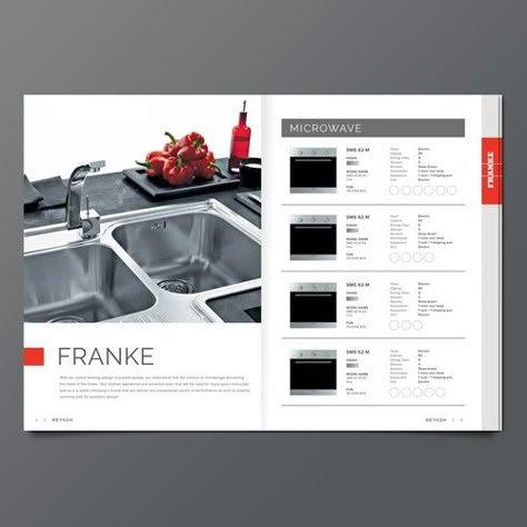 Make us a brochure for our home appliances and kitchen accessories Brochure contest design#brochure#winning#r_matwani Kitchen Brochure Design, Kitchen Catalogue Design, Christmas Creatives, Booklet Design Layout, Commercial Kitchen Appliances, Catalogue Design Templates, Retro Kitchen Appliances, Catalog Design Layout, Catalogue Layout