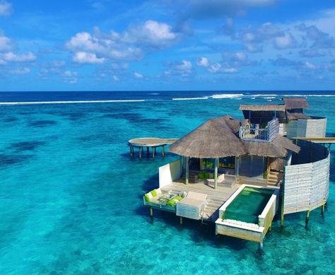 Six Senses Laamu, Honeymoon Inspiration, Maldives Hotel, Maldives Honeymoon, Maldives Beach, Six Senses, Honeymoon Style, Water Villa, Honeymoon Resorts