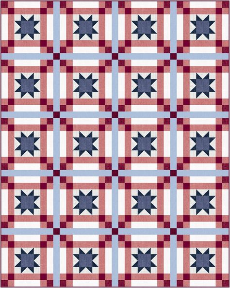 American Quilts Patterns, Quilts Of Valor, Free Cross Stitch Charts, Connecting Threads, Homemade Quilts, Quilt Sewing Patterns, Classic Quilts, Patriotic Quilts, Quilt Of Valor