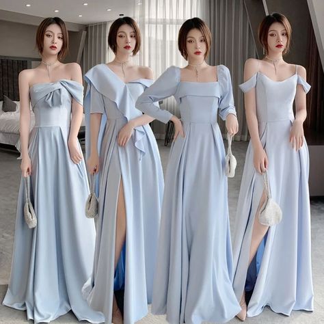 Satin gown designs