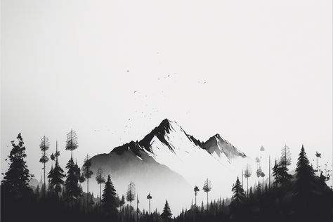 Black And White Wallpaper Landscape, Mountain Wallpaper For Laptop, Minimal Laptop Wallpaper Hd, Black And White Aesthetic Pc Wallpaper, White Pc Wallpaper Aesthetic, 1440p Wallpaper Desktop Aesthetic, I Pad Wallpaper Ipad 4k, Minimalist Aesthetic Wallpaper Desktop, Anime Black And White Wallpaper Pc