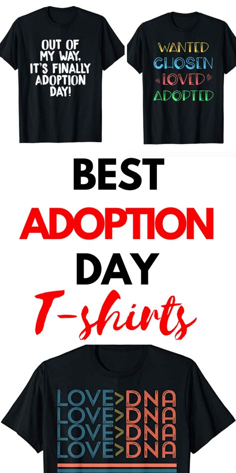 Show off your long awaited adoption with adoption day t-shirts. Choose from dad or mom, adorable little tees for welcoming a new family member, cute tees for kids, and more! Grab your shirt today! #adoption #courtday #fostertoadopt #adopt Foster Care Adoption Photos, Adoption Day Shirts, Adoption Cake, Foster Care Announcement, Adoption Shirts, Family Adoption, Adoption Fundraiser, Adoption Photos, Adoption Quotes