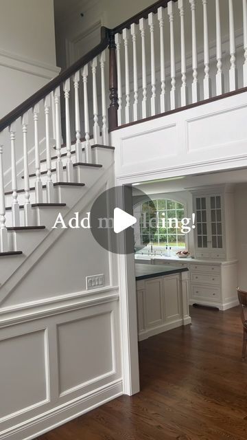 Beadboard Entryway Ideas, Colonial Moulding, Beaver Project, Moulding Types, Beadboard Entryway, Traditional Wainscoting, Diy Home Updates, Liberty House, Wainscoting Panels