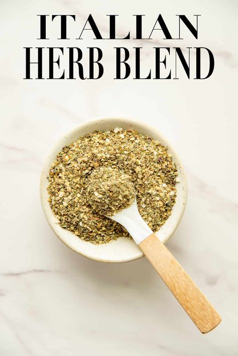 Italian Spice Blend, Italian Herb Blend Recipe, Italian Pantry, Italian Spice, Sauces And Dressings, Homemade Spice Mix, Spice Blends Recipes, Seasoning Blends, Salsa Recipes