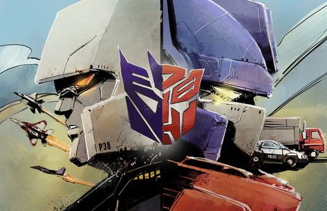 Optimus and Megatron. One a noble champion, the other ferocious and fearsome, these two monuments shone as the very embodiment of good and evil for children in the 80s. They showed us the shape of love and hate. And they transformed! Was life ever cooler than the 80s? This handcrafted print was illustrated and designed for the fan who loves fine art and comic art. Available in multiple sizes, it can be a statement in a room or a subtle reminder of all things 80s and awesome. Every print uses certified archival quality giclee inks and paper. Don't be scammed by cheap prints on cheap paper that fades in months. Let your art shine for years. Custom printed with free shipping, buy now! I know you'll be thrilled with this beautiful print! This art print and poster looks great framed in an offic Transformers One Pfp, Transformers Wallpaper Pc, Transformers Wallpaper Iphone, Transformers Decepticons Art, Optimus Prime Design, Optimus And Megatron, Megatron And Optimus, Transformers Prime Optimus, Transformers One