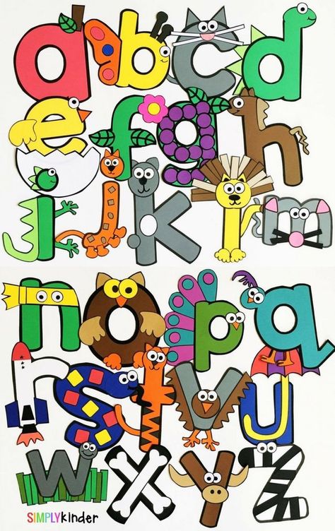 Disney Classroom Decor - Simply Kinder Alfabeto Lore, Smart Boards, Alphabet Crafts Preschool, Abc Crafts, Alphabet Letter Crafts, Kindergarten Art Projects, Name Crafts, Abc Activities, Alphabet Crafts