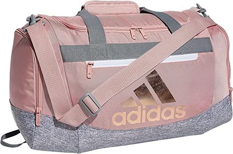 Personally I don't like using the locker room (trust issues 🤪 ) so I carry my stuff around in a cute gym bag that I always keep by myside Grey Transition, Cute Gym Bag, Adidas Duffle Bag, Feels Heavy, Cute Summer Shirts, Cheer Bag, Team Branding, Adidas Classic, Best Luggage