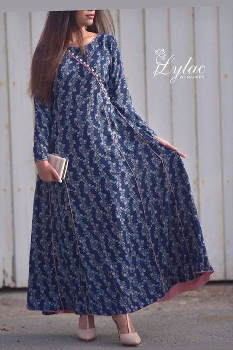 Long Frocks Lawn Designs, Pakistani Casual Frocks Designs, Long Frok Designs Pakistani Casual Lawn, Gathering Dress Fashion, Lawn Frok Designs Pakistani, Long Frock Designs Lawn, A Line Frocks For Women Pakistani, Latest Lawn Dress Stitching Ideas 2023, Long Frok Designs Pakistani