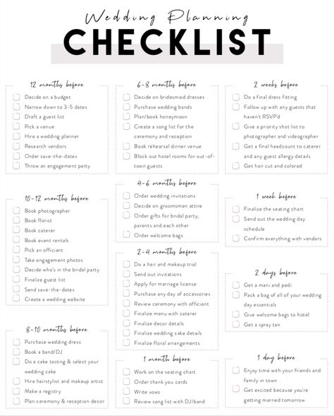 Wedding Planning Checklist & Timeline #Wedding #Planning #Checklist #Timeline Wedding Planning Checklist Timeline, Ultimate Wedding Planning Checklist, Wedding Planning Timeline, Boda Mexicana, Wedding Planning Guide, Plan Book, Future Wedding Plans, Planning Checklist, Wedding Timeline