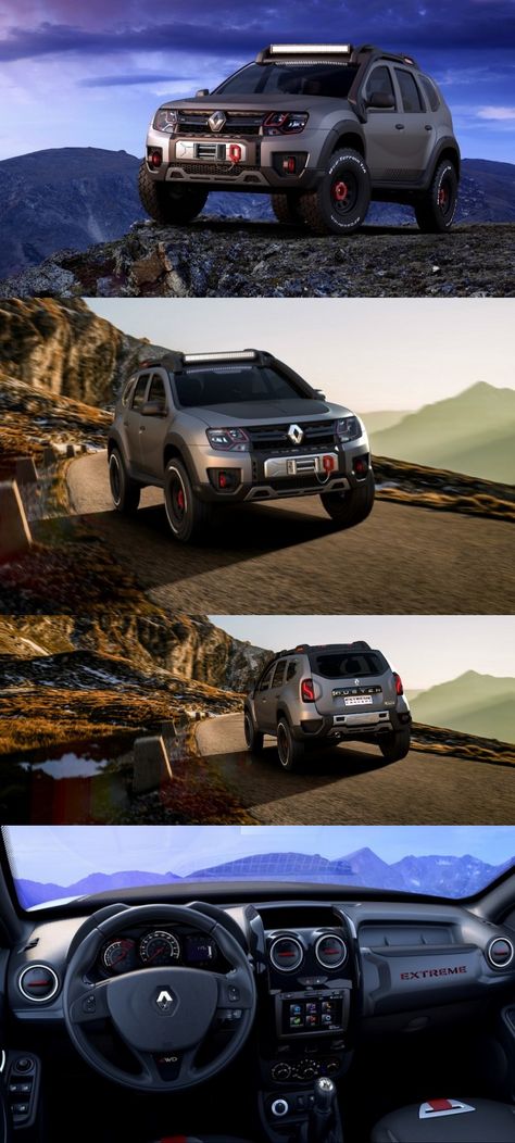 Sao Paulo Auto Show 2016: Renault Duster Extreme Concept Displayed Dacia Duster Modified, Renault Duster Modified, Thar Modified, Renault Duster, Dacia Duster, Nissan Infiniti, Grand Vitara, Classy Cars, Dusters