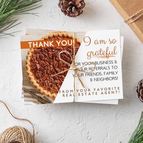 Pie Giveaway Realtor, Fall Pop Bys Real Estate, Pie Party, Pie Pops, Party Pops, Sticker Label, Holiday Gift Tags, Client Gifts, Thank You Stickers