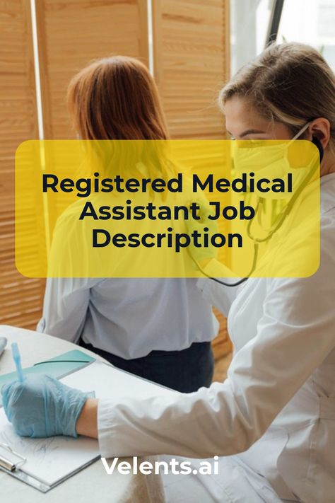 Registered Medical Assistant Job Description template includes a detailed overview of the key requirements, duties, responsibilities, and skills for this role. It's optimized for posting on online job boards or careers pages and easy to customize this template for your company. Medical Office Manager Organization, Medical Office Manager Tips, Medical Assistant Interview Questions, Registered Medical Assistant, Medical Office Manager, Medical Assistant Job Description, Clinic Manager, Medical Practice Management, Medical Receptionist