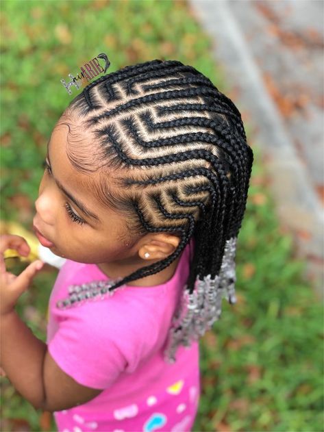 Kiddie Braids 👑 IG: @hair_by_arie / FB: Hair By Arie | Kids hairstyles, Hair styles, Little girl braid hairstyles Kids Cornrow Hairstyles, Baby Girl Hairstyles Curly, Toddler Braided Hairstyles, Kids Style Hair, Cornrows Natural Hair, Toddler Braids, Black Kids Braids Hairstyles, Cabello Afro Natural, Lil Girl Hairstyles