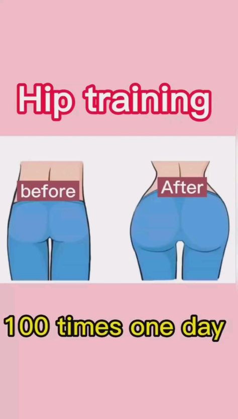 Hip Workout At The Home 🎯 Hip Dip Exercises, Exercise For Glutes, Exercise Glutes, Hip Fat Exercises, Hip Training, Glutes Workouts, Dip Workout, Hips Dips, Hip Workout