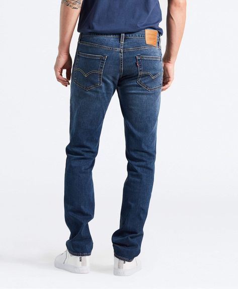 Levi's® 511 ADAPT Slim Fit Mens Jeans - Caspian Adapt - W30 L32 Levis 511 Men Outfits, Outfits Uni, Slim Fit Mens Jeans, Levis 511 Slim, Jeans Store, Mens Workwear, Lined Jeans, Levi’s Jeans, Well Groomed Men