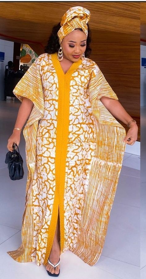 Kampala Gown Styles For Ladies, Bubu Gown, Boubou Styles For Women, African Print Pants, Bubu Gown Styles, Long African Dresses, African Print Dress Ankara, African Inspired Clothing, African Print Dress Designs