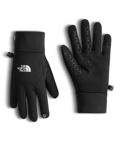 ETIP GLOVE Best Winter Gloves, Winter Gadgets, North Face Gloves, Mens Accessories Vintage, Snow Gloves, Fleece Gloves, Face Accessories, Ski Gloves, Black Gloves