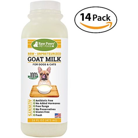 Topper Frozen, Raw Goat Milk, Easy Dog Treats, Dog Milk, Sensitive Stomach, Food Topper, Goats Milk, Goat Milk, Dog Food