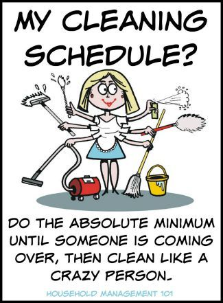 Is this your cleaning schedule? If so, find out the top 10 reasons to make it less stressful for you by creating one that makes your life easier {on Household Management 101} Arm And Hammer Super Washing Soda, Cleaning Quotes, Easy Cleaning Hacks, Household Management, Deep Cleaning Tips, Household Cleaning Tips, Cleaning Ideas, Simple Life Hacks, Home Cleaning