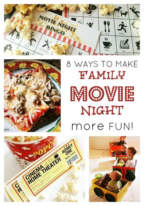 8 Ideas to Make Family Movie Night more FUN! #NetflixKids #ad Fall Family Movies, Movie Night Family, Funday Ideas, Family Fun Night Ideas, Netflix Kids, Movie Night Party, Dinner And A Movie, Family Fun Night, Family Home Evening