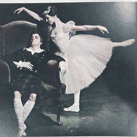 The world's best ballet dancers | Mikhail Baryshnikov and Gelsey Kirkland in La Sylphide , ABT , 1975 | Facebook Gelsey Kirkland, La Sylphide, Mikhail Baryshnikov, Ballet Dancers, World's Best, Art Reference, Dancer, Ballet, Art