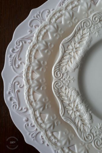 Fair Meadow Place - Set the Table - Buying and Collecting Dishes Crockery Design, Set The Table, Antique Dishes, White Dinnerware, China Dishes, White Dishes, White Plates, Canada Day, China Patterns