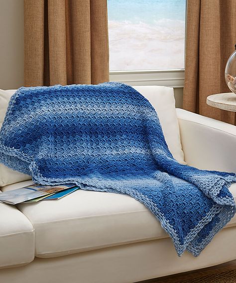 Corner-To-Corner Ombre Throw - Free Crochet Pattern - The Purple Poncho Corner To Corner Crochet, Ombre Yarn, Corner To Corner, C2c Crochet, Afghan Patterns, Crochet Patterns Free Blanket, Afghan Pattern, Red Heart Yarn, Crochet Kit