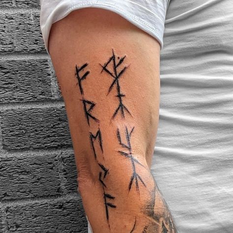 My 3 Personal Viking Rune Tattoos Rune Tattoos, Rune Vichinghe, Viking Rune Tattoo, Rune Tattoo, Viking Runes, Runes, Vikings, Tattoos