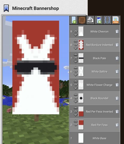 Cool bunny Cool Banner Designs Minecraft, Cool Minecraft Banners, Mc Banner, Minecraft Banner Patterns, Minecraft Banner, Rumah Minecraft Sederhana, Minecraft Banner Designs, Minecraft Banners, Cool Minecraft Creations