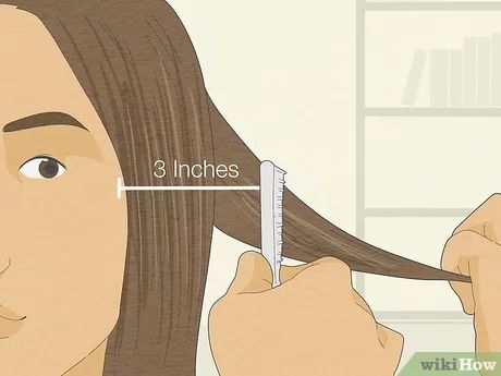 How to Razor Cut Your Own Hair: 12 Steps (with Pictures) - wikiHow Haircutting Tutorials, Hair Cut Lengths, Above Shoulder Length Hair, Razor Cut Bob, Razor Cut Hair, Cut Own Hair, Razored Haircuts, Face Hairstyles, Hair Cut Guide