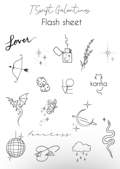 Patchwork Tattoo Ideas Taylor Swift, Taylor Swift Tattoo Paper Airplanes, Minimal Tattoo Taylor Swift, Taylor Swift Henna Tattoo, Taylor Swift 13 Tattoo Ideas, Sparks Fly Tattoo Taylor Swift, Eras Tour Symbols, Taylor Swift The 1 Tattoo, New Era Tattoo