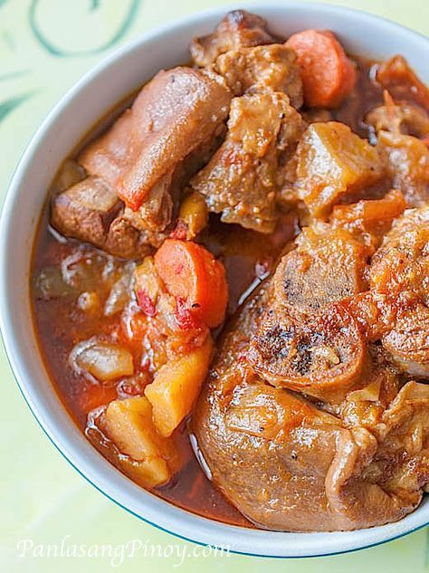 Slow Cook Pork Hock Stew