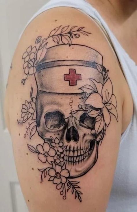 Nurse Sleeve Tattoos For Women, Traditional Tattoo Nurse, Healthcare Tattoo, Medical Tattoo Nurse, Traditional Tattoo Stencils, Nurse Tattoo, Medical Tattoo, Mommy Tattoos, Traditional Tattoo Sleeve