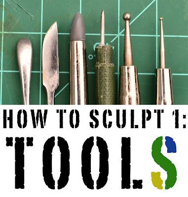 How To Use Clay Sculpting Tools, Clay Tools How To Use, Miniature Sculpting, Sculpting Tips, Apoxie Sculpt, Sculpting Tools, Sculpting Tutorials, Dark Eldar, Fimo Polymer Clay