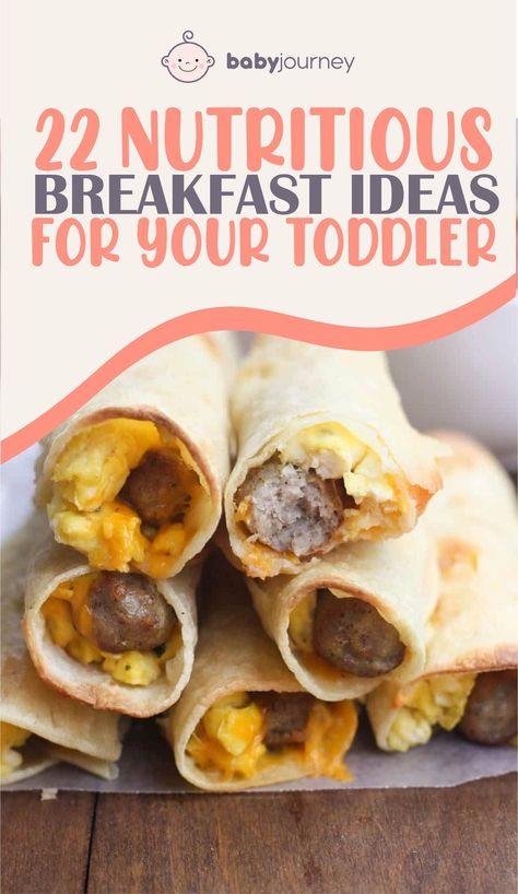 one of the easy breakfast ideas for your little picky eaters could be the taquitos! Check out for another 22 nutritious breakfast for your toddler! Repins if you found this useful! #childfriendlyrecipes Toddler Breakfast Ideas Make Ahead, Picky Breakfast For Kids, Protein Toddler Breakfast, On The Go Kids Breakfast, Meal Prep Breakfast Kids, Toddler Make Ahead Breakfast, Toddler Easy Breakfast Ideas, Simple Quick Breakfast, Toddler Meal Prep Breakfast