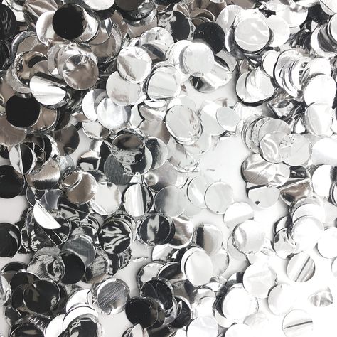 PRICES MAY VARY. Metallic Confetti Color: Sparkle Silver Round confetti circles size: 1 cm In diameter for easy cleanup, total 60 grams Silver Confetti Occasion: Wedding Decoration, Baby Shower, Birthday Party, Welcoming Banquet, Balls, Dinners, Table Scatter Decorations, New Years Eve Parties, Favor Bags, Weddings, Birthdays, Celebrations, Surprise parties, and More! Metallic Dots Confetti Other Application: Table decorations, fillers for gift boxes, confetti balloons or clear bottles Mylar Tab Silver Wedding Anniversary Decorations, Birthday Table Centerpieces, 21st Decorations, Birthday Present For Husband, Birthday Card Sayings, Rustic Save The Dates, Silver Party, Birthday Table, Birthday Wishes Quotes