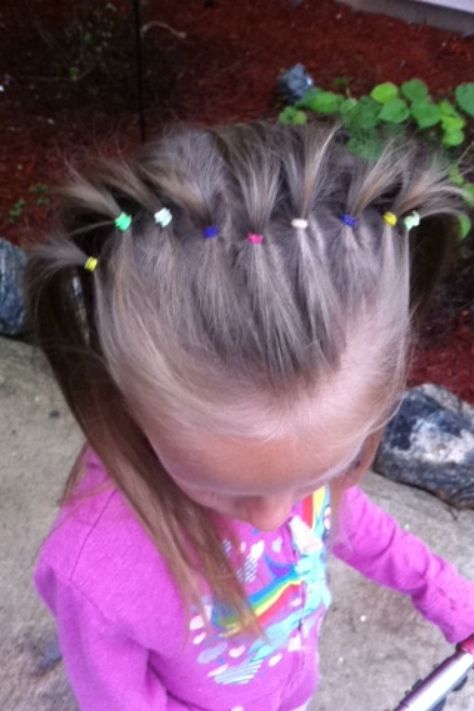 Country Hairstyles, Pony Tails, Mini Pony, Hair Stylies, Crown Headband, Crazy Hair, Cross Country, Easy Hairstyles, Hair Wrap